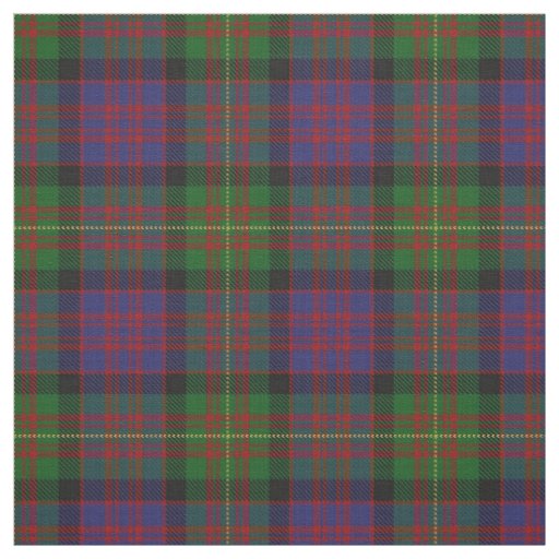 Clan Carnegie Scottish Tartan Plaid Fabric