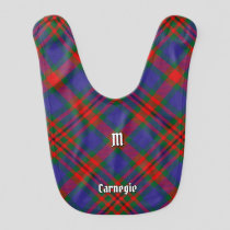 Clan Carnegie Tartan Baby Bib