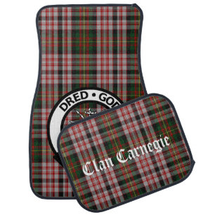 Clan Carnegie Tartan Car Mats