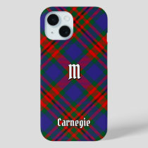 Clan Carnegie Tartan iPhone 15 Case