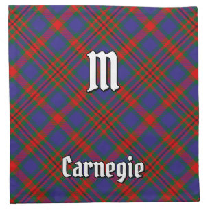 Clan Carnegie Tartan Cloth Napkin