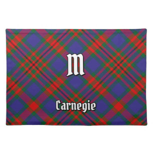 Clan Carnegie Tartan Cloth Placemat