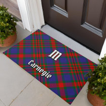 Clan Carnegie Tartan Doormat