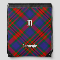 Clan Carnegie Tartan Drawstring Bag