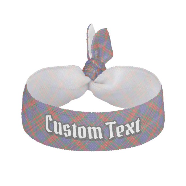 Clan Carnegie Tartan Elastic Hair Tie (Front)