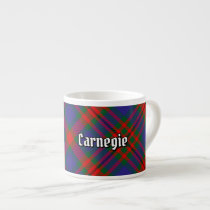 Clan Carnegie Tartan Espresso Cup