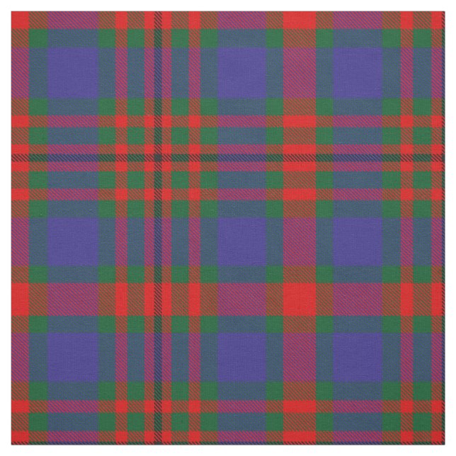 Clan Carnegie Tartan Fabric (Swatch)