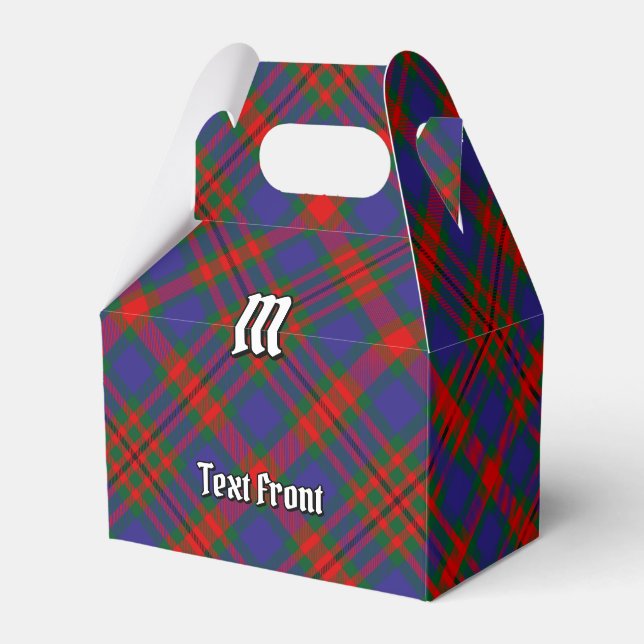 Clan Carnegie Tartan Favor Boxes (Front Side)