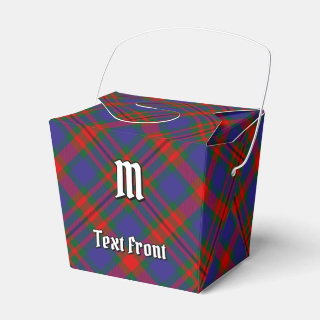 Clan Carnegie Tartan Favor Boxes (Front Side)