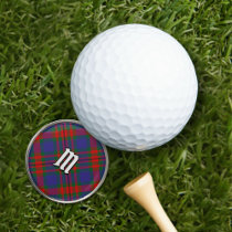 Clan Carnegie Tartan Golf Ball Marker