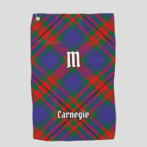 Clan Carnegie Tartan Golf Towel