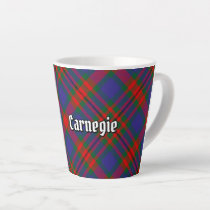 Clan Carnegie Tartan Latte Mug