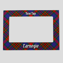 Clan Carnegie Tartan Magnetic Frame