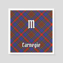 Clan Carnegie Tartan Napkins