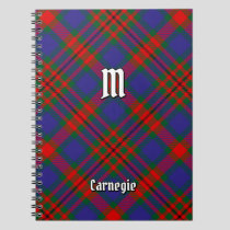 Clan Carnegie Tartan Notebook