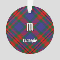 Clan Carnegie Tartan Ornament