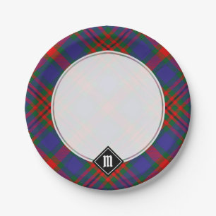 Clan Carnegie Tartan Paper Plates