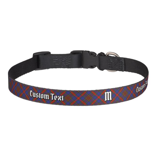 Clan Carnegie Tartan Pet Collar (Front)