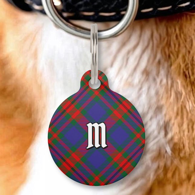 Clan Carnegie Tartan Pet ID Tag (Creator Uploaded)