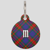 Clan Carnegie Tartan Pet ID Tag