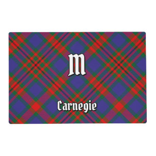 Clan Carnegie Tartan Placemat