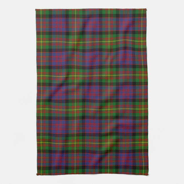 Clan Carnegie Tartan Towel (Vertical)
