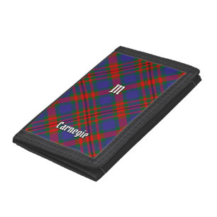 Clan Carnegie Tartan Tri-fold Wallet