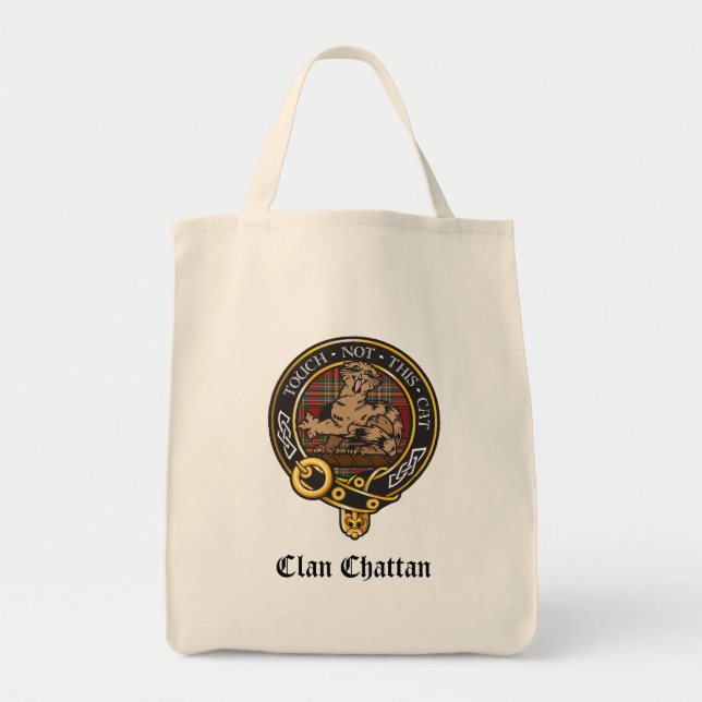 Clan Chattan Crest Tote Bag (Front)