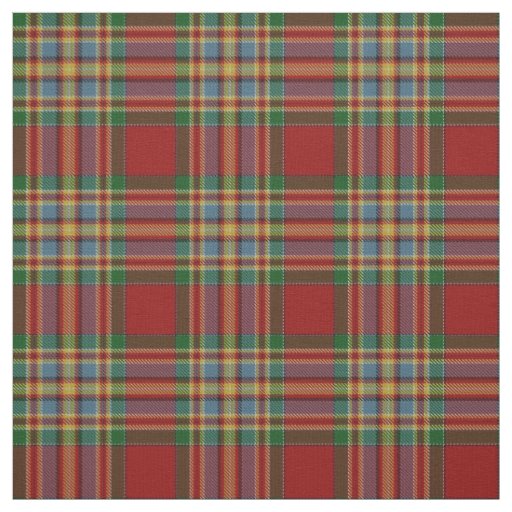 Clan Chattan Scottish Tartan Plaid Fabric