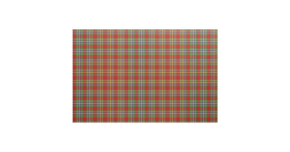 Chattan Crest Tartan Premium Blanket Black