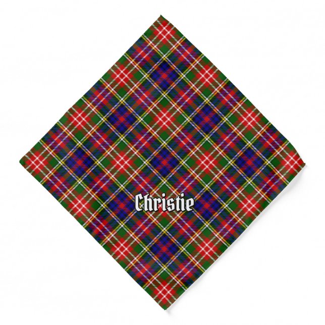 Clan Christie Tartan Bandana (Front)