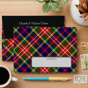 Clan Christie Tartan Envelope