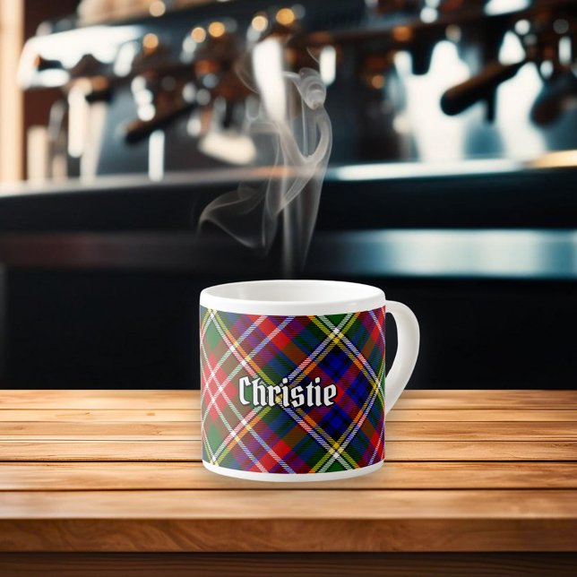 Clan Christie Tartan Espresso Cup (Creator Uploaded)
