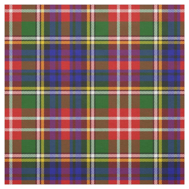 Clan Christie Tartan Fabric (Swatch)
