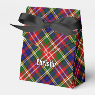 Clan Christie Tartan Favor Boxes