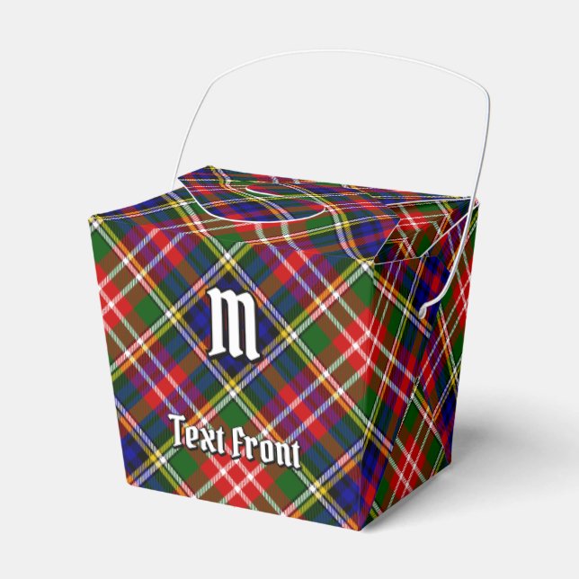 Clan Christie Tartan Favor Boxes (Front Side)