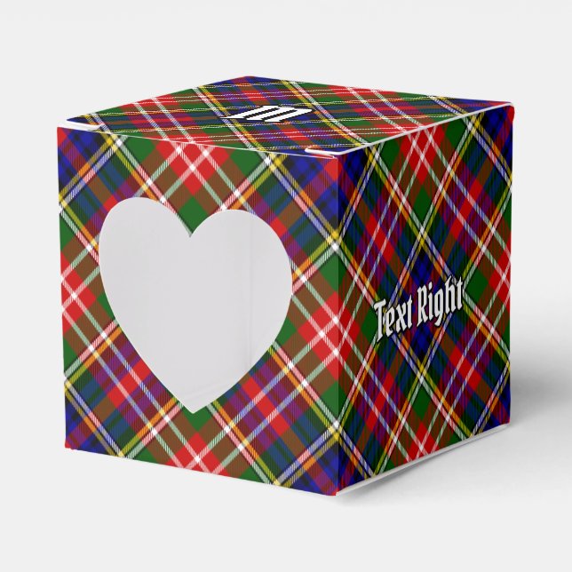 Clan Christie Tartan Favor Boxes (Front Side)