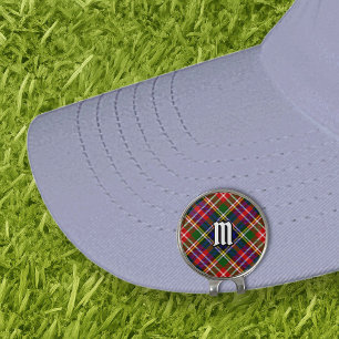 Clan Christie Tartan Golf Hat Clip