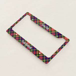 Clan Christie Tartan License Plate Frame
