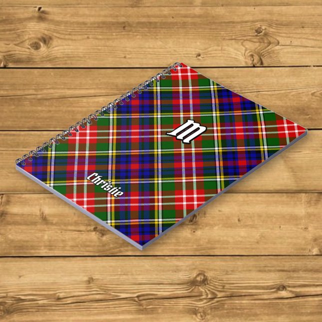 Clan Christie Tartan Notebook (Creator Uploaded)