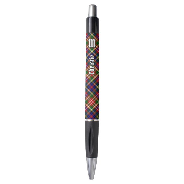 Clan Christie Tartan Pen (Front Vertical)