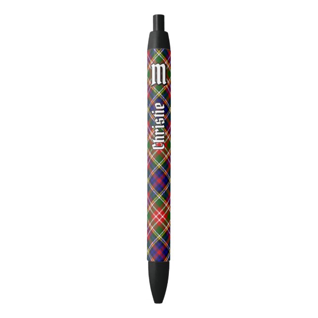 Clan Christie Tartan Pen (Front Vertical)