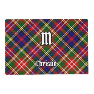 Clan Christie Tartan Placemat