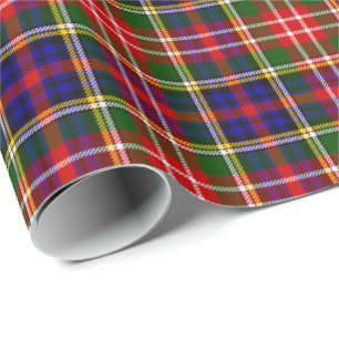 Clan Christie Tartan Plaid Pattern Wrapping Paper