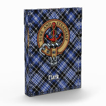 Clan Clark Crest Acrylic Award