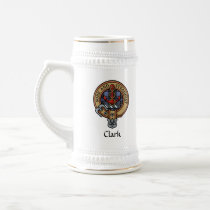 Clan Clark Crest Beer Stein