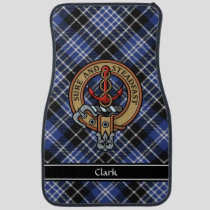 Clan Clark Crest Car Floor Mat