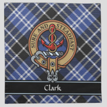 Clan Clark Crest Cloth Napkin