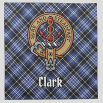 Clan Clark Crest Cloth Napkin