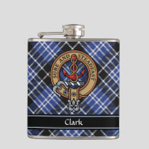 Clan Clark Crest Flask